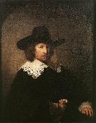 REMBRANDT Harmenszoon van Rijn Portrait of Nicolaas van Bambeeck dg oil painting on canvas